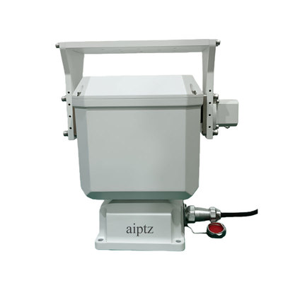 20kg顶载高精度云台-采用闭环伺服电机谐波传动-重复精度±0.005°,集成磁编码器-支持Pelco_D