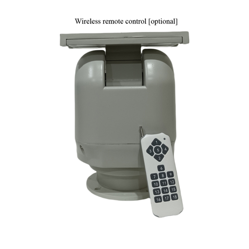 18kg无线遥控云台≤100米无障碍操控_适配探照灯/天线转台/AI集成