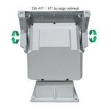 10~20Kg Vertical single-axis pan tilt head,tilt -90°～90° optional RS485/RS422 Pelco PTZ protocol