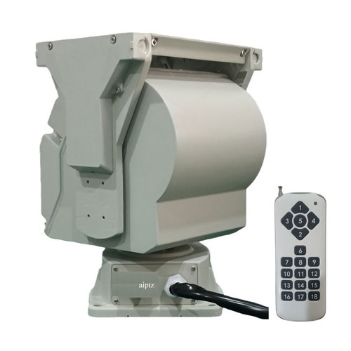 20kg无线遥控云台_蜗轮蜗杆传动支持断电和反向自锁及Pelco_D协议