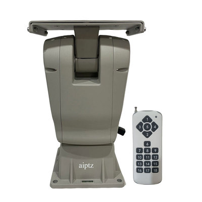 DU410-R无线遥控云台-蜗轮蜗杆断电和反向自锁-10kg承载百米操控