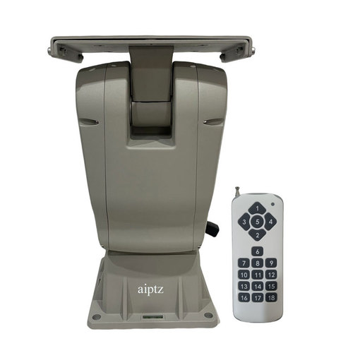 DU410-R无线遥控云台-蜗轮蜗杆断电和反向自锁-10kg承载百米操控