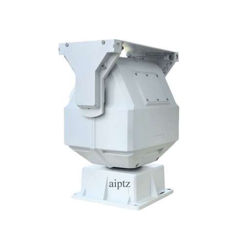 60kg蜗轮蜗杆闭环步进±0.01°高精度云台_RS422通讯Pelco_D协议
