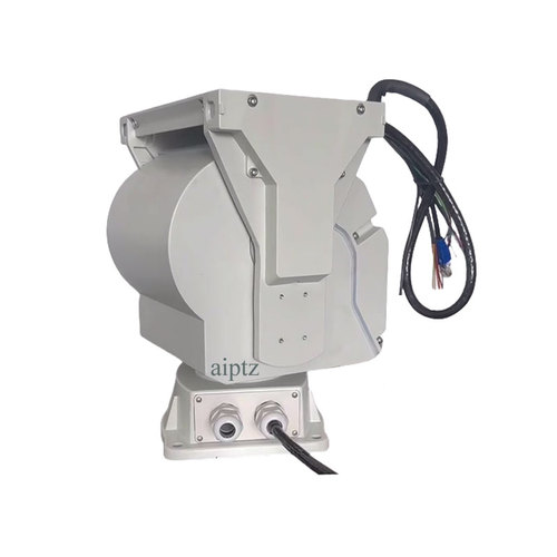 26Kg中载云台,RS485可选RS422通讯-蜗轮蜗杆传动-断电可自锁支持Pelco_D协议和可选方位数据回传