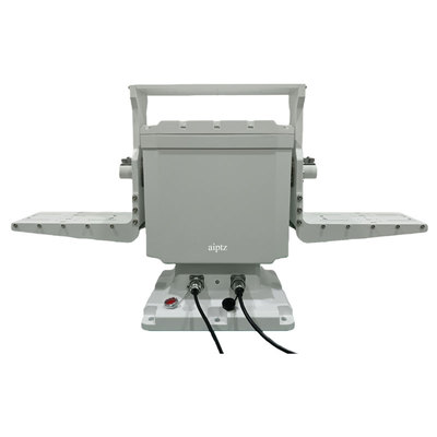 100Kg双侧载重型云台-闭环伺服谐波传动1000M滑环线±0.003°精度