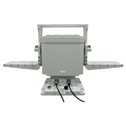 100Kg双侧载重型云台-闭环伺服谐波传动1000M滑环线±0.003°精度