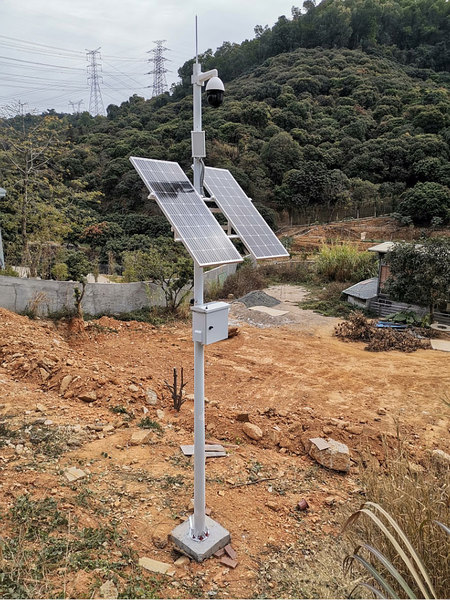 太阳能4G监控云台相机-红外智能球相机-山林/工地/矿区等应用