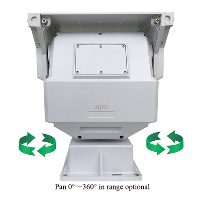 水平单轴载重云台最大承载80kg,水平0°~+360°转动-RS485/422接口支持Pelco云台协议