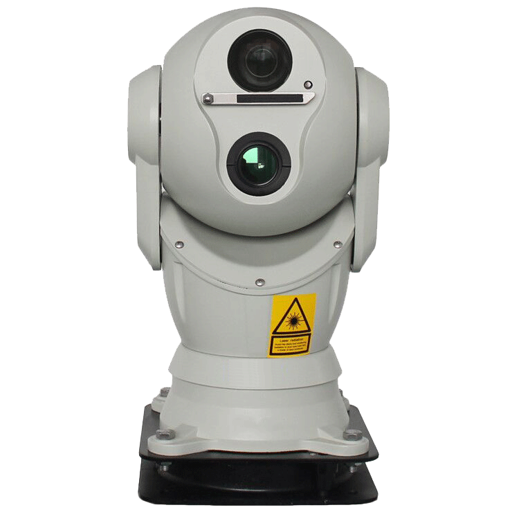 PTZ thermal imaging camera, built-in 23~33X 1080P or 4K camera and 384*288/648*480 thermal  camera