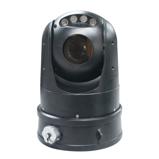 car surveillance PTZ camera, built-in 20X or 23X 1080P camera and 10~100m infrared device