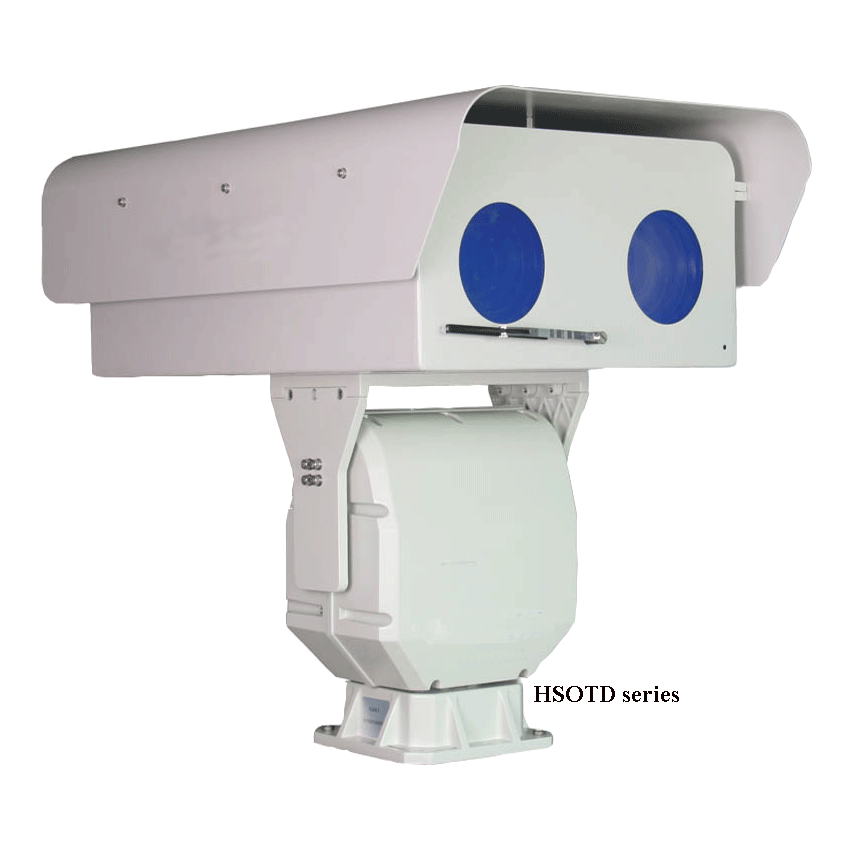HSOTDLA Series Laser PTZ Camera, built-in 300~750mm 1080P or 4K HD camera  and 3000~4000m laser